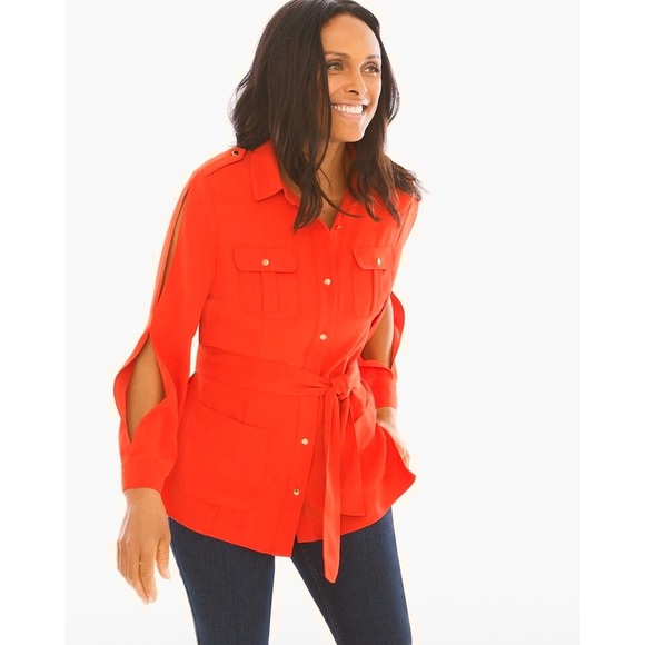 chicos utility jacket